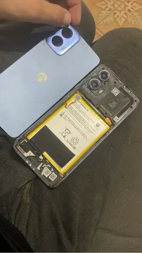 Peças moto g34 problema na placa 