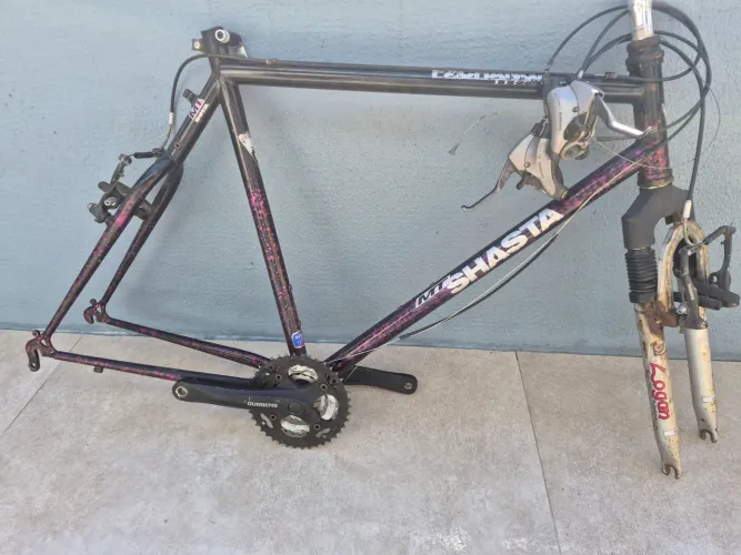 Quadro de bike cromoly MT Shasta Pachanga