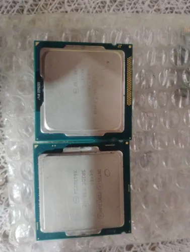 Processador Intel Core i5 3470 3,20ghz e Processador Pentium G4400 3.30ghz funcionando