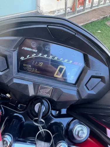 Moto Honda CG 160 TITAN 2023 FLEX VERMELHA
