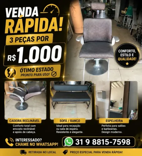 Salão de beleza completo