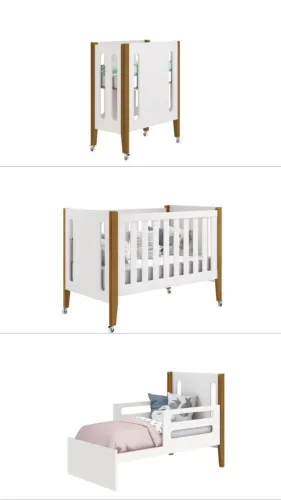 Berço evolutivo 3 em 1