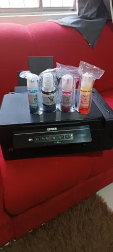 Impressora epson + tintas