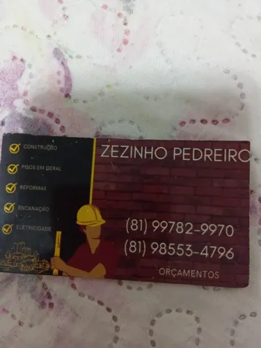 Pedreiro em geral 