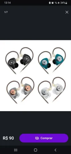 KZ EDX PRO X ( NOVO / LACRADO)