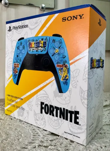 Controle Dual Sense PS5 Edição Especial FORTNITE