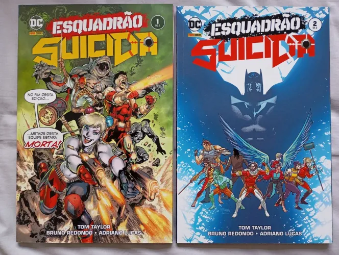 Coleção completa HQ esquadrão suicida do Ton Taylor 