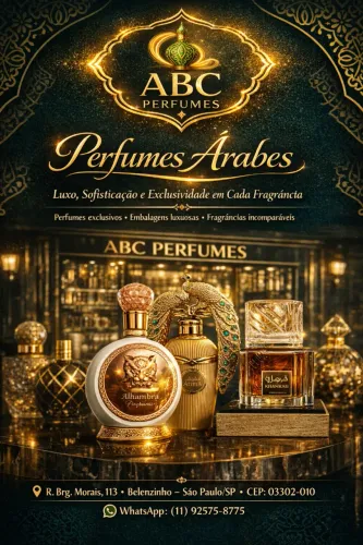 Perfumes; Árabes e importados
