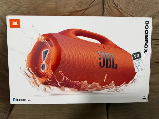 Jbl Boombox 4 Laranja Lacrada