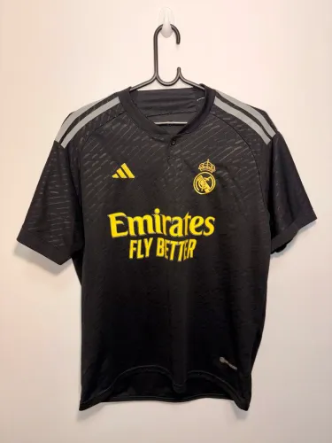 Camisa Real Madrid Preta - Retrô