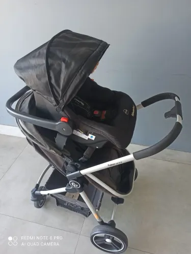 Carrinho de bebê Moisés 3 em 1 