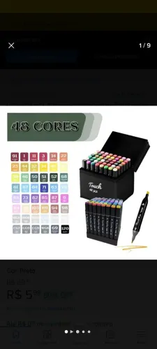 Canetinhas de Colorir 