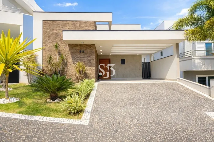 Casa térrea de 3 suítes no Swiss Park, Campinas-SP: moderna, funcional e pronta para encan