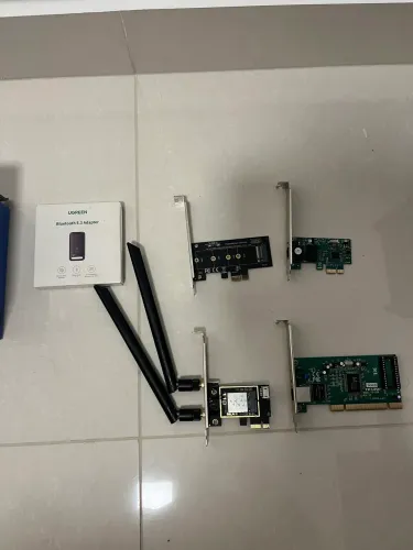 Adaptadores Lan e Bluetooth 