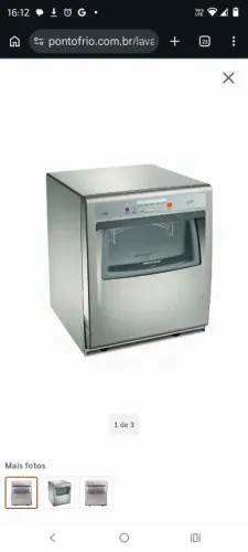 Lava louça Brastemp Ative 8 serviços com defeito 
