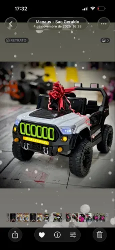 Carro elétrico infantil 