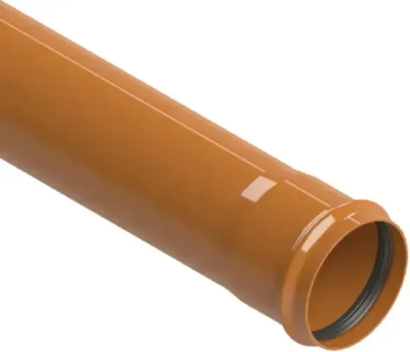 Tubo PVC Coletor JEI DN 100 - Ocre