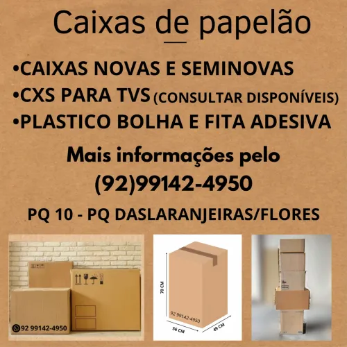 Caixa papelão 