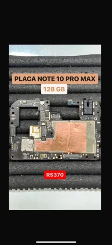 PLACA MÃE XIAOMI NOTE 10 PRO MAX 