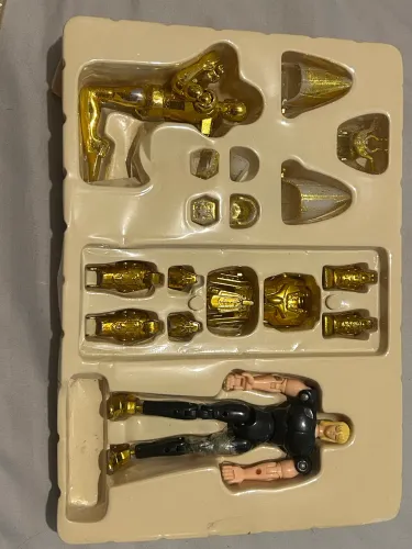Boneco Vintage Bandai Cavaleiro dos Zodíaco Shaka de Virgem