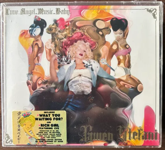 CD Gwen Stefani Love Angel Music Baby Edição Limitada capa vermelha importado lacrado
