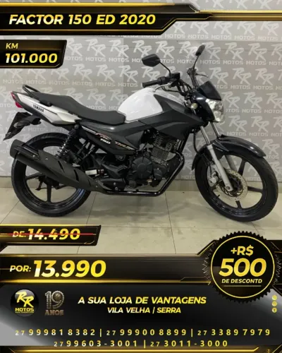 Moto Yamaha FACTOR 150 ED 2020