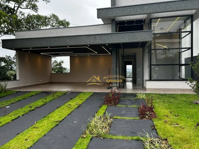 CASA NOVA DE ALTÍSSIMO PADRÃO A VENDA NO CONDOMÍNIO ARUA ECOPARK EM MOGI DAS CRUZES