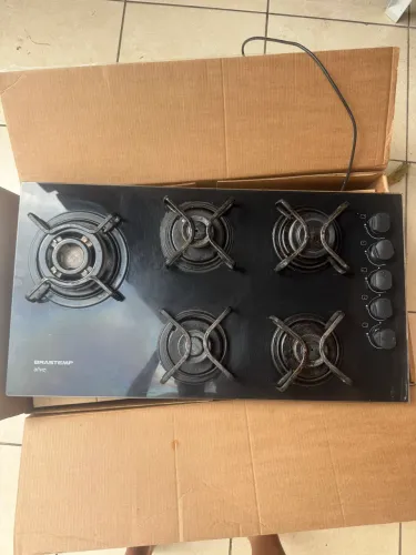 Fogão Cooktop Brastemp Ative! 5 Bocas