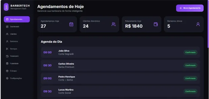 SISTEMA PARA BARBEARIA