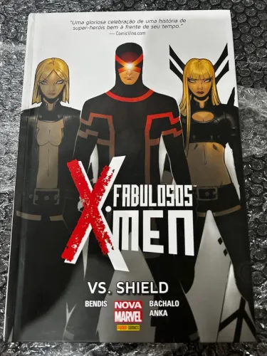 Hq X-Men Fabulosos vs Shield Nova Marvel Panini Comics
