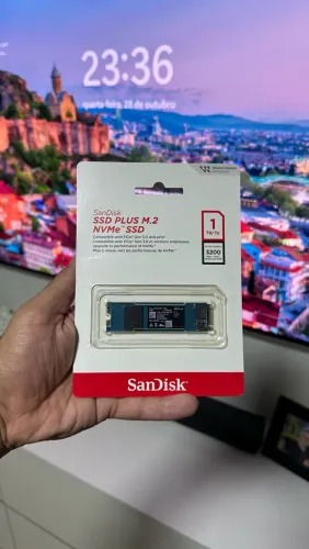 SSD 1TB NVME M2 sandisk novo lacrado