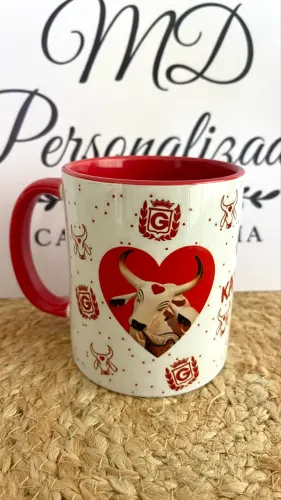 Caneca Alça Colorida Garantido