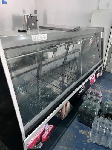 Balcão De Açougue 3,00m Preto Gelopar