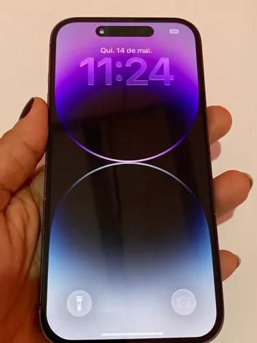 iPhone 14 Pro 128GB bateria 86% tem nota fiscal