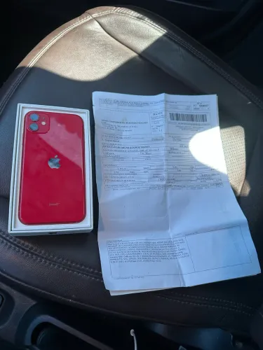 IPHONE 11 COM CAIXA E NOTA