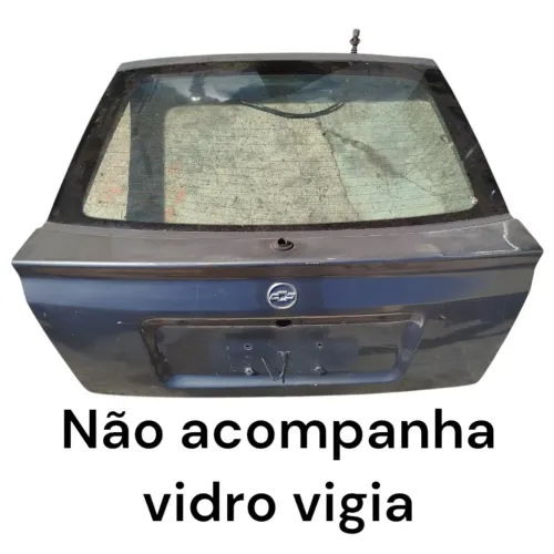 Tampa Traseira Gm Astra Hatch 1999 2000 2001 2002 2003 2011 Prata
