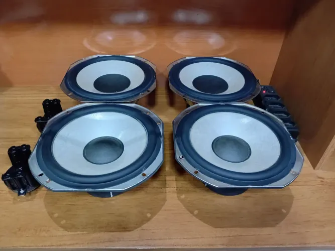 Par Alto Falante Woofer 8" E Tweeter Original Sony Mhc-gpx7 / Ss-gpx7 - Estado De Novo