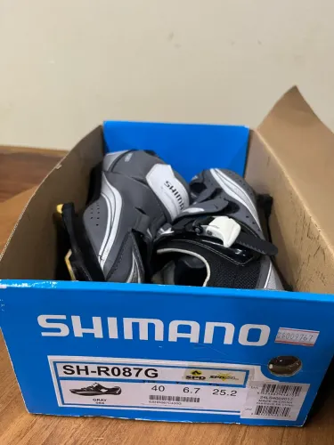 Sapatilha para speed shimano n.38 br