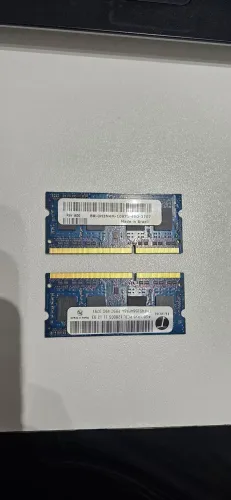 2 x Pentes de Memória RAM DDR3 4GB Notebook