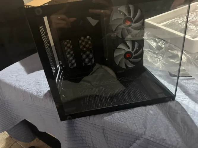 gabinete pichau atom x, mini power, 2fans