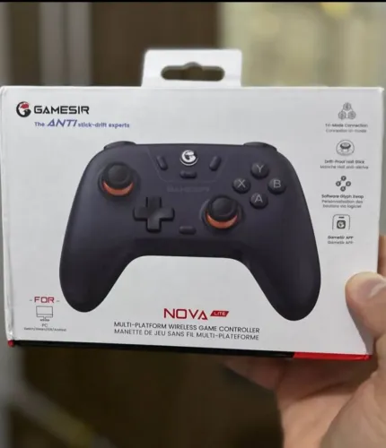 Controle Sem fio Gamesir T4 nova lite análogo hall efect Lacrado.
