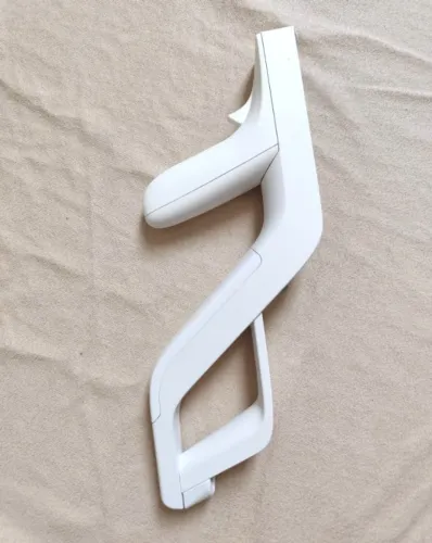 Wii Zapper Original Nintendo Rvl-023 Branco Para Wii Remote