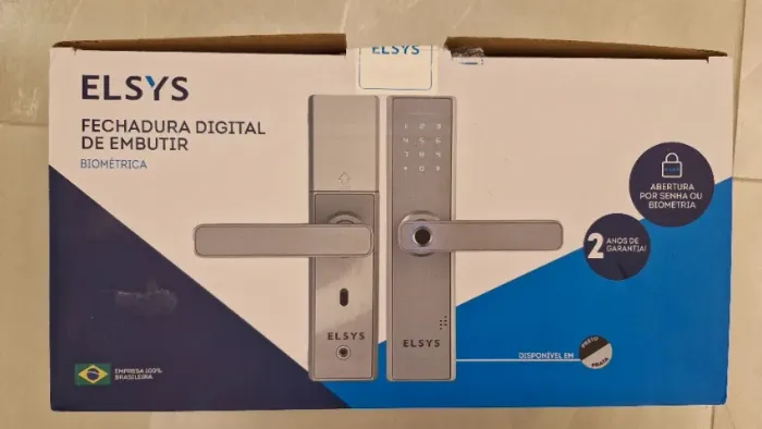 Fechadura Digital Biometria Elsys