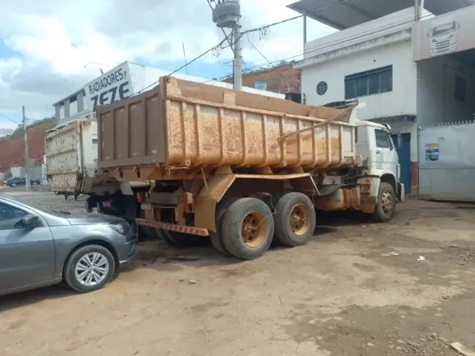 CAMINHÃO TRUCK CAÇAMBA VW 16-220 ANO 1997