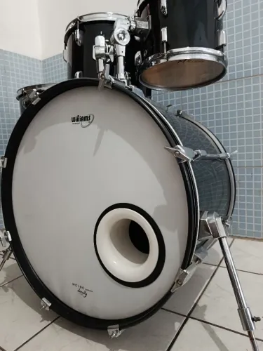 Bateria Musical Pearl Export/Session anos 90 Shell Pack (tambores)