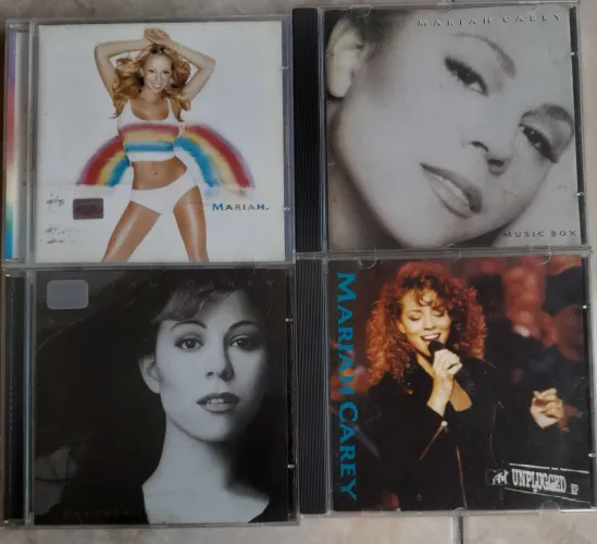 Cds Mariah Carey - 4 CDs Coleção - originais ótimo estado