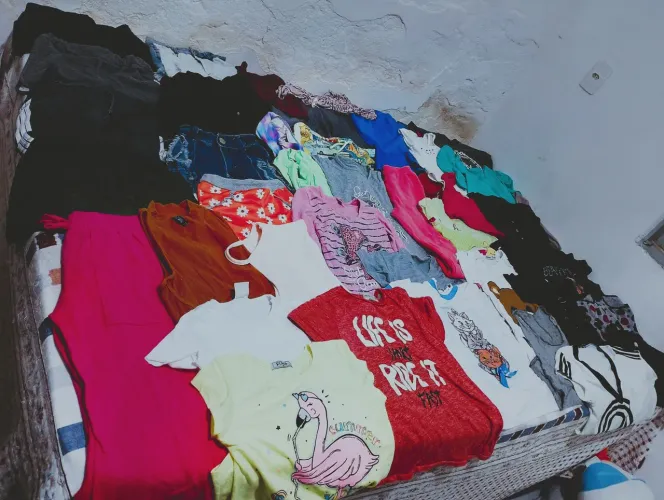 Combo de roupas menina Tam 14 anos mas de 68 peças por!!!130