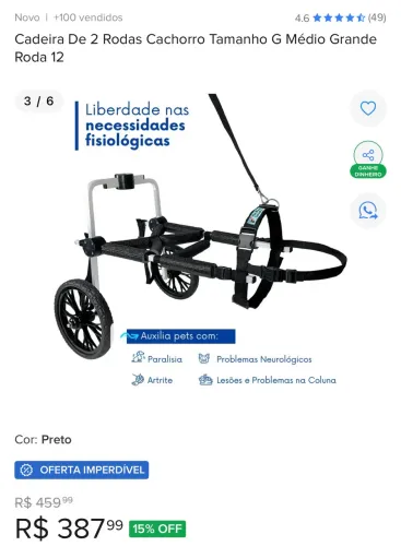 Carrinho para Pet