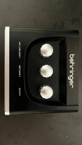 Interface de audio Behringer