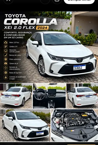 Toyota Corolla XEI 2.0 Flex 16V Aut. 2024